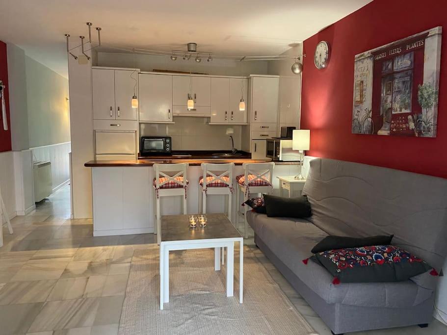 Apartamentos Rio Marinas 15 Playazo Beach Nerja Luaran gambar